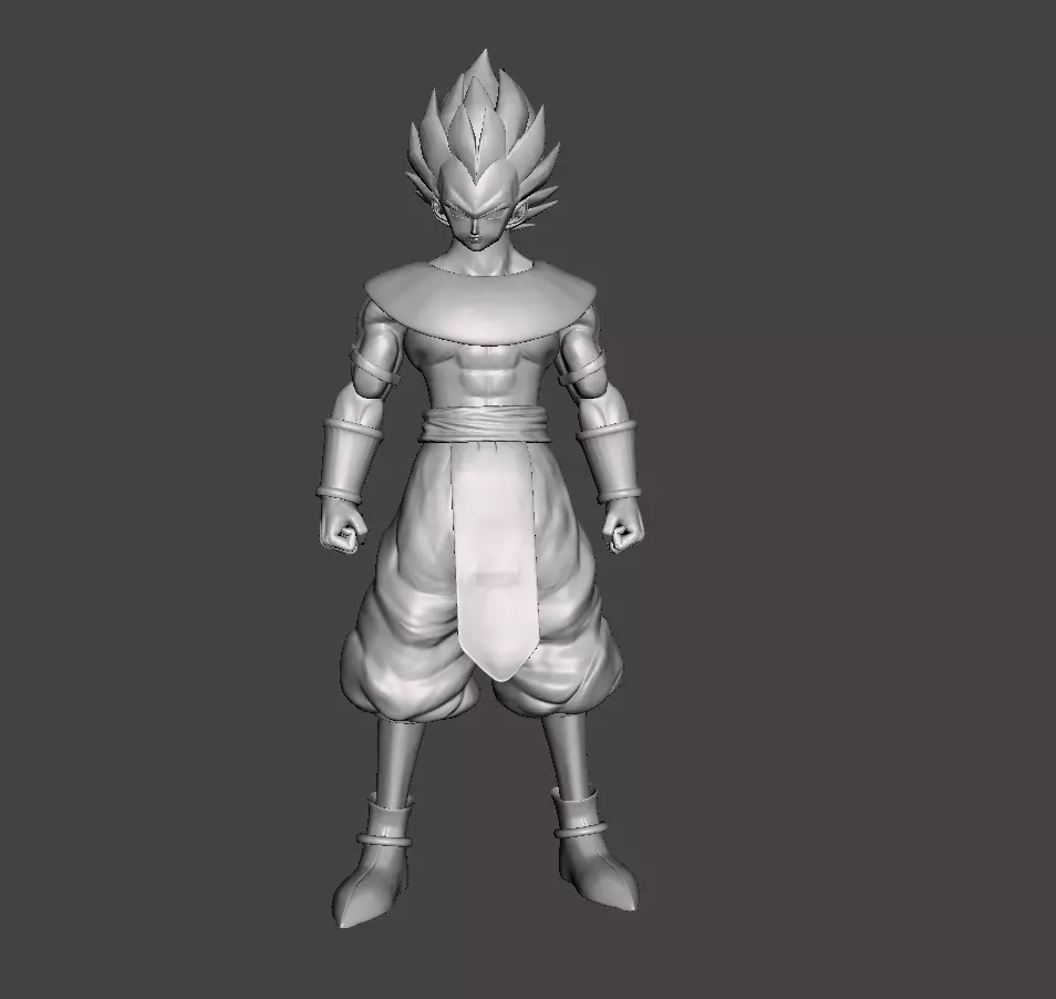 Vegeta God of Destruction 3D Model 3D print model