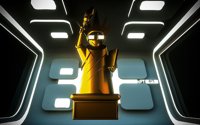 art statue 3D model