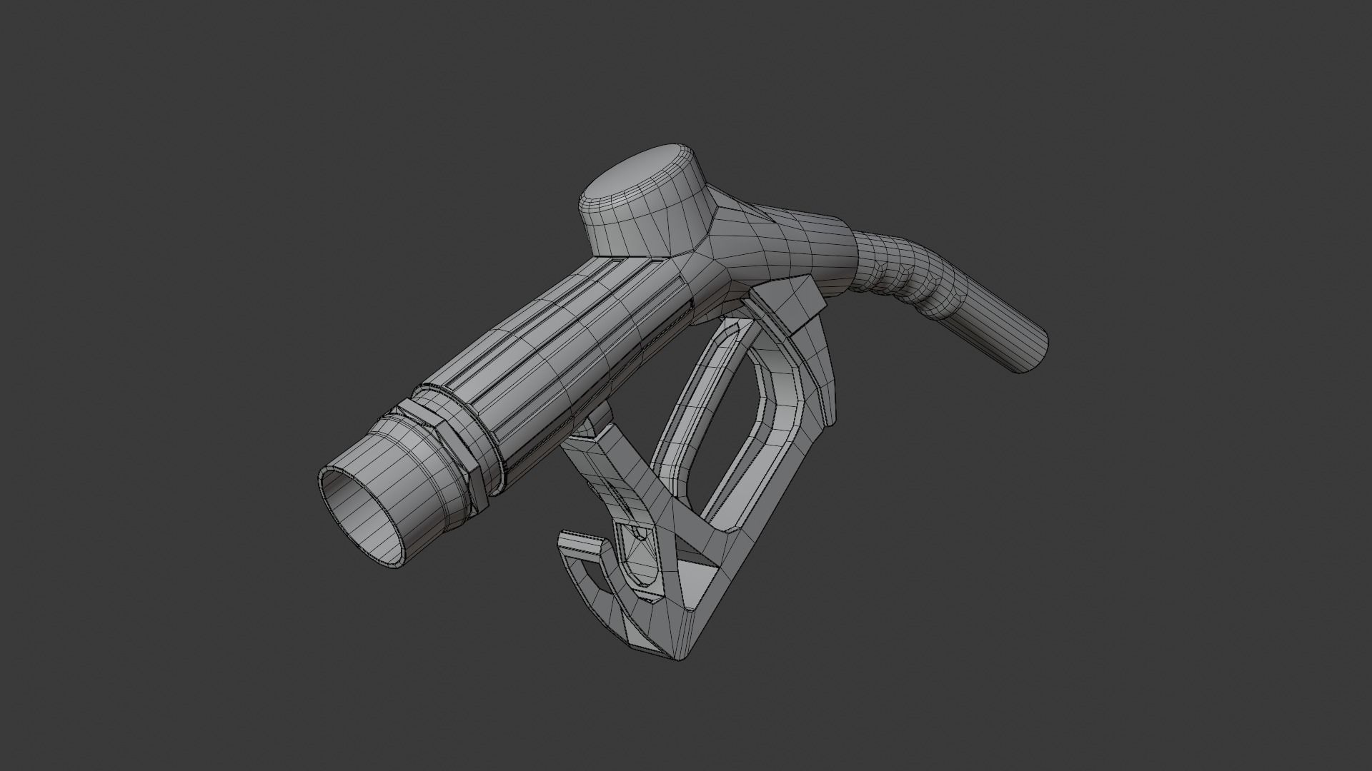 Fuel Nozzle Low-poly 3D model_15