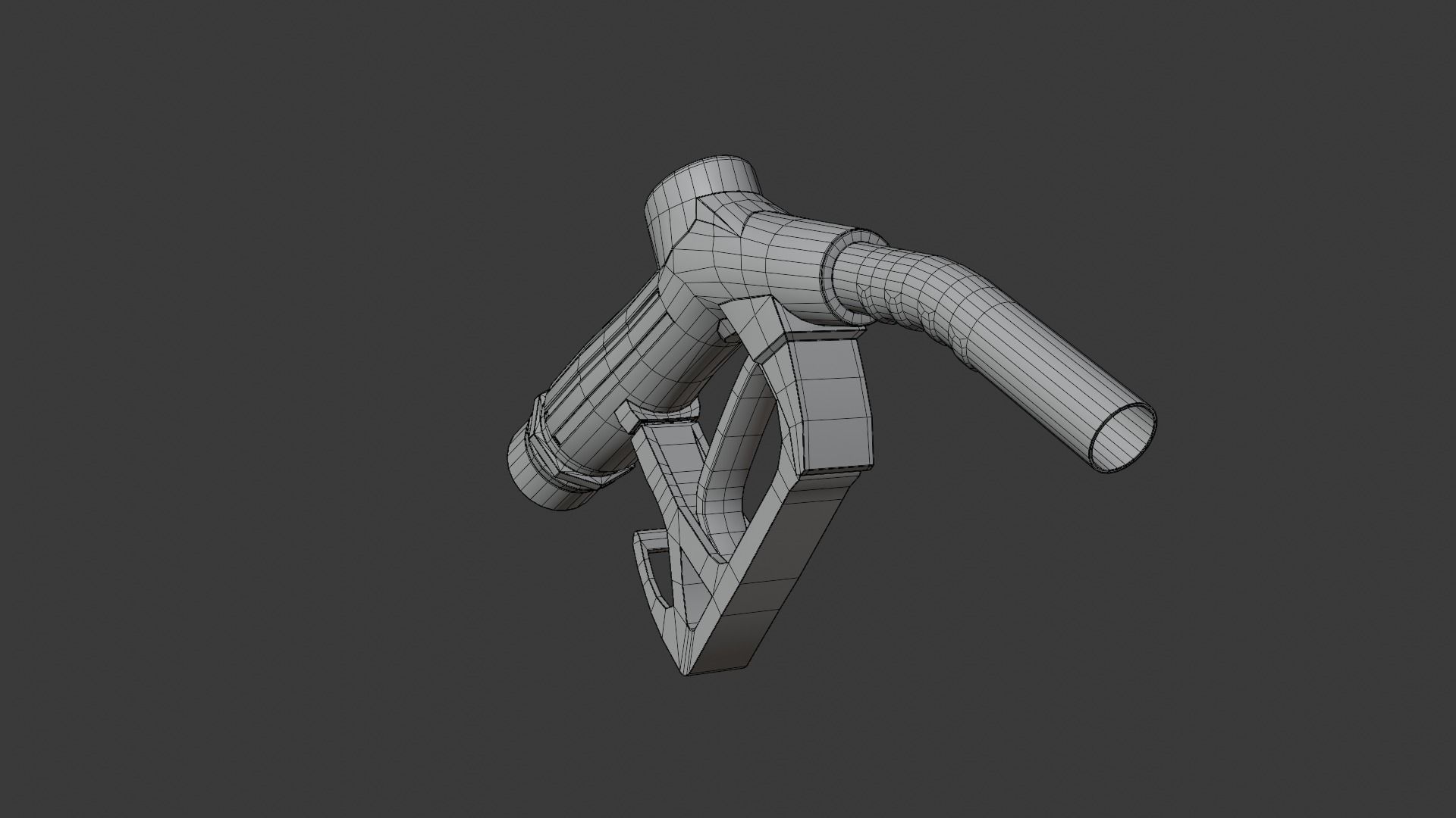 Fuel Nozzle Low-poly 3D model_16
