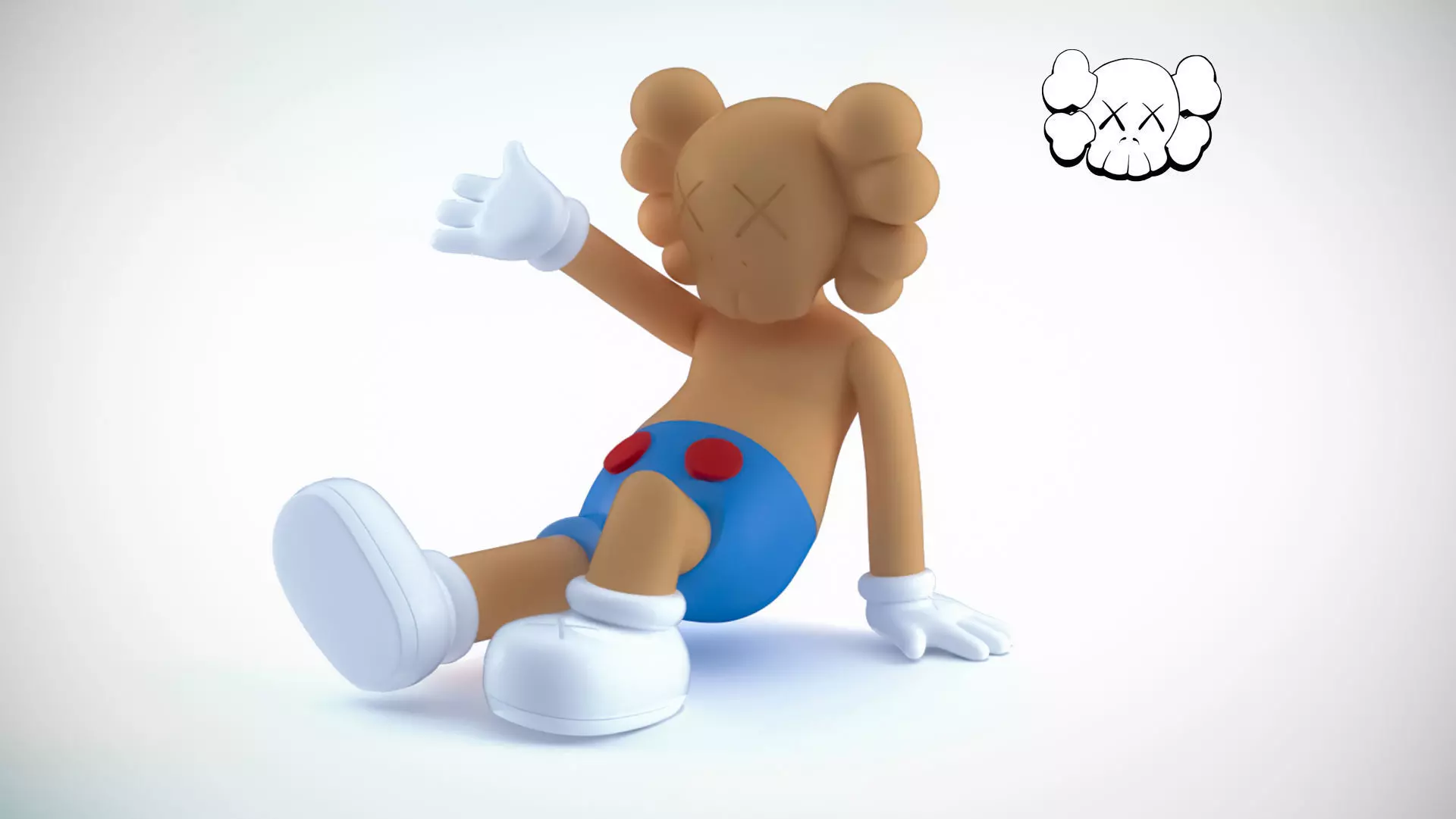Kaws Break Dance 3D print model