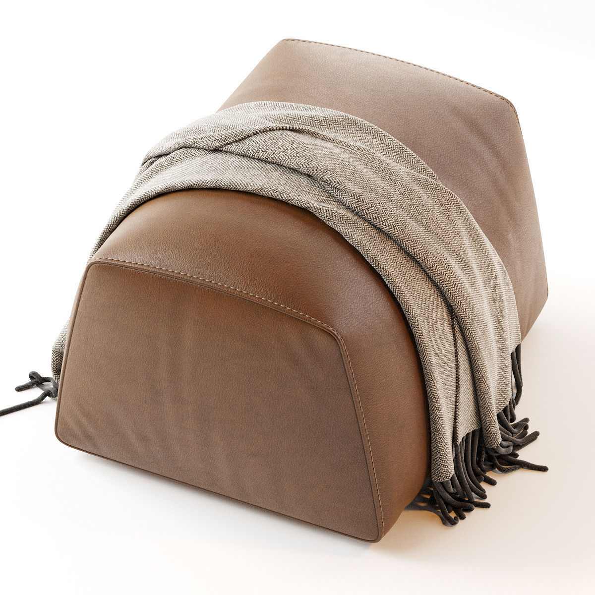 Alma  Pouf 3D model_1