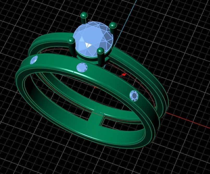 Ring ri11 3D print model_9