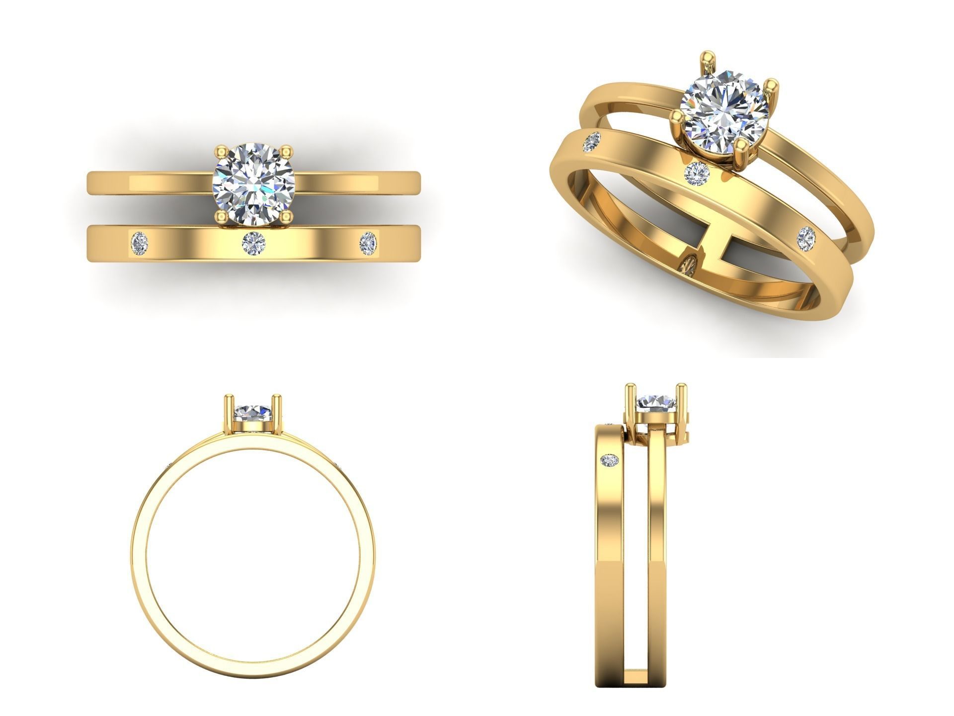 Ring ri11 3D print model_3