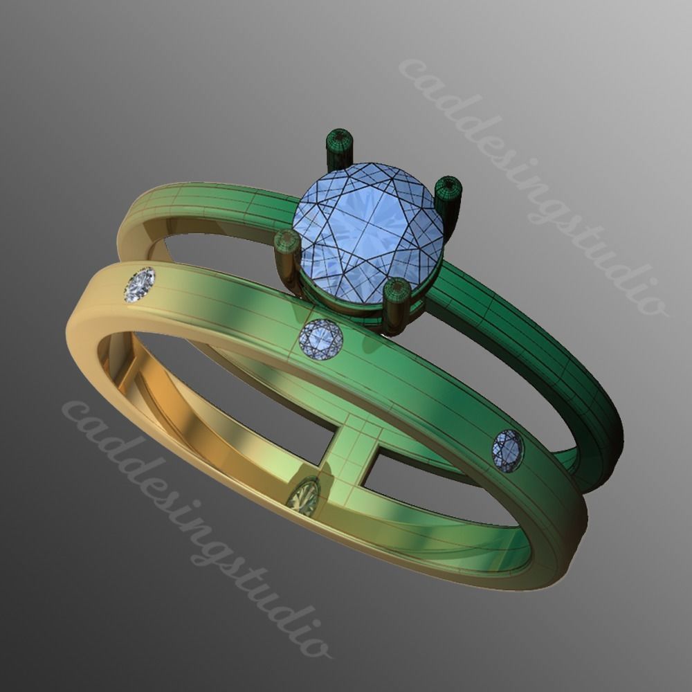 Ring ri11 3D print model_1