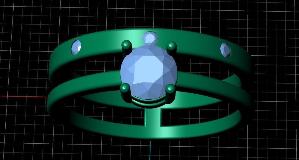 Ring ri11 3D print model_12