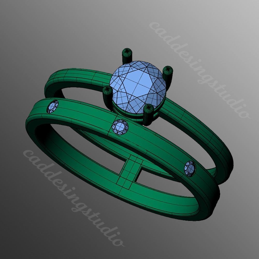 Ring ri11 3D print model_2