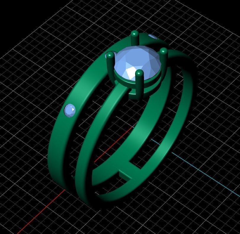 Ring ri11 3D print model_15