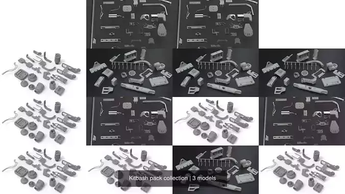 Kitbash pack collection