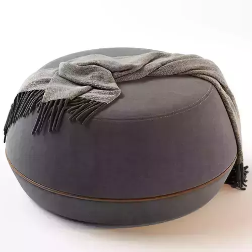 Cocoon Pouf 3D model