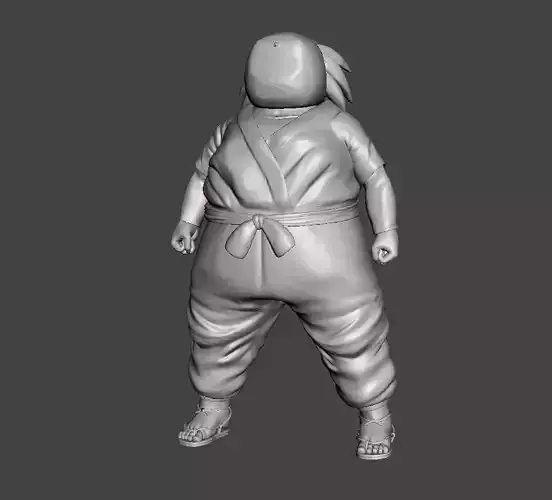 Masked Yajirobe 3D Model