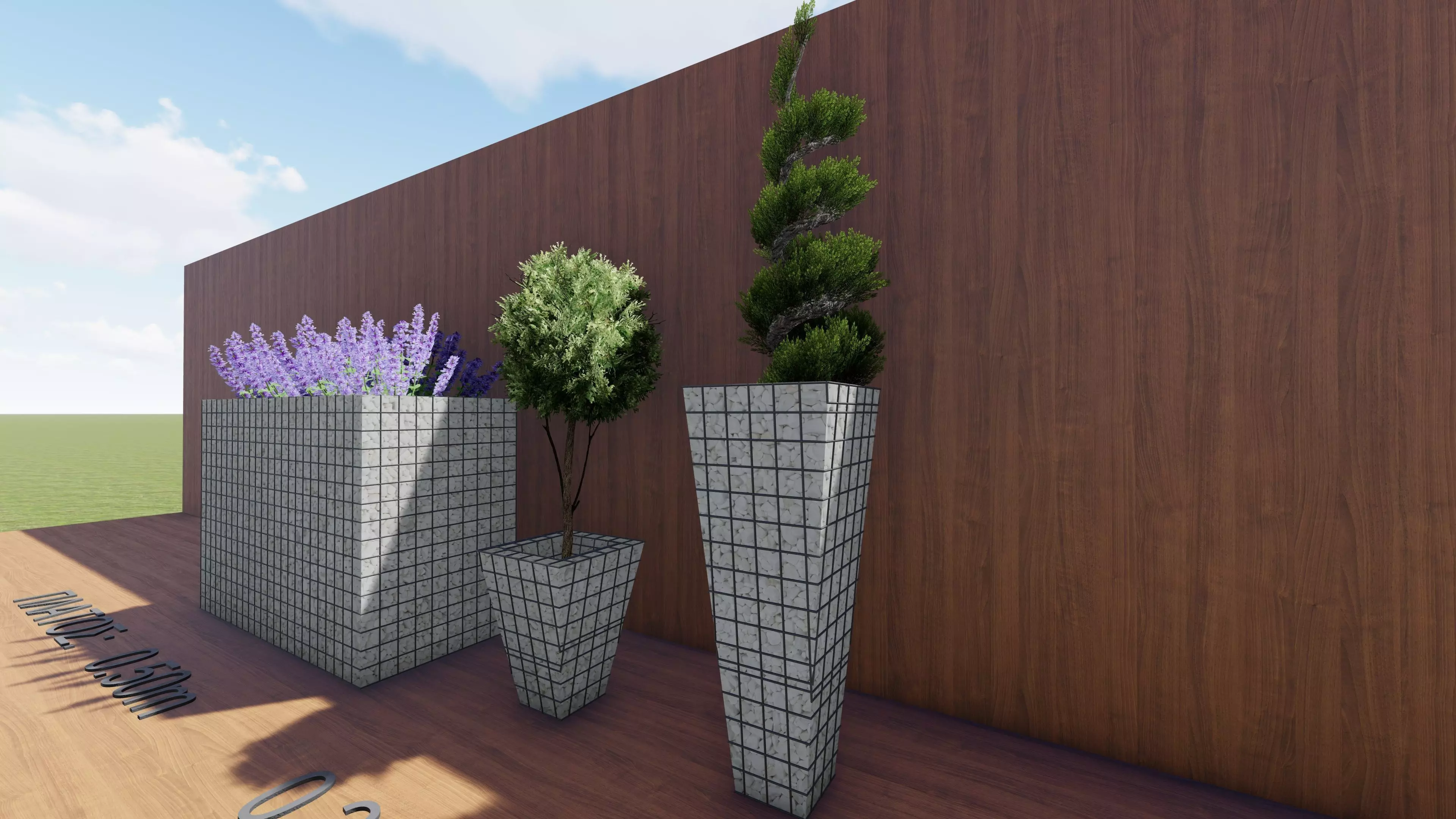 Vase flower Free 3D model