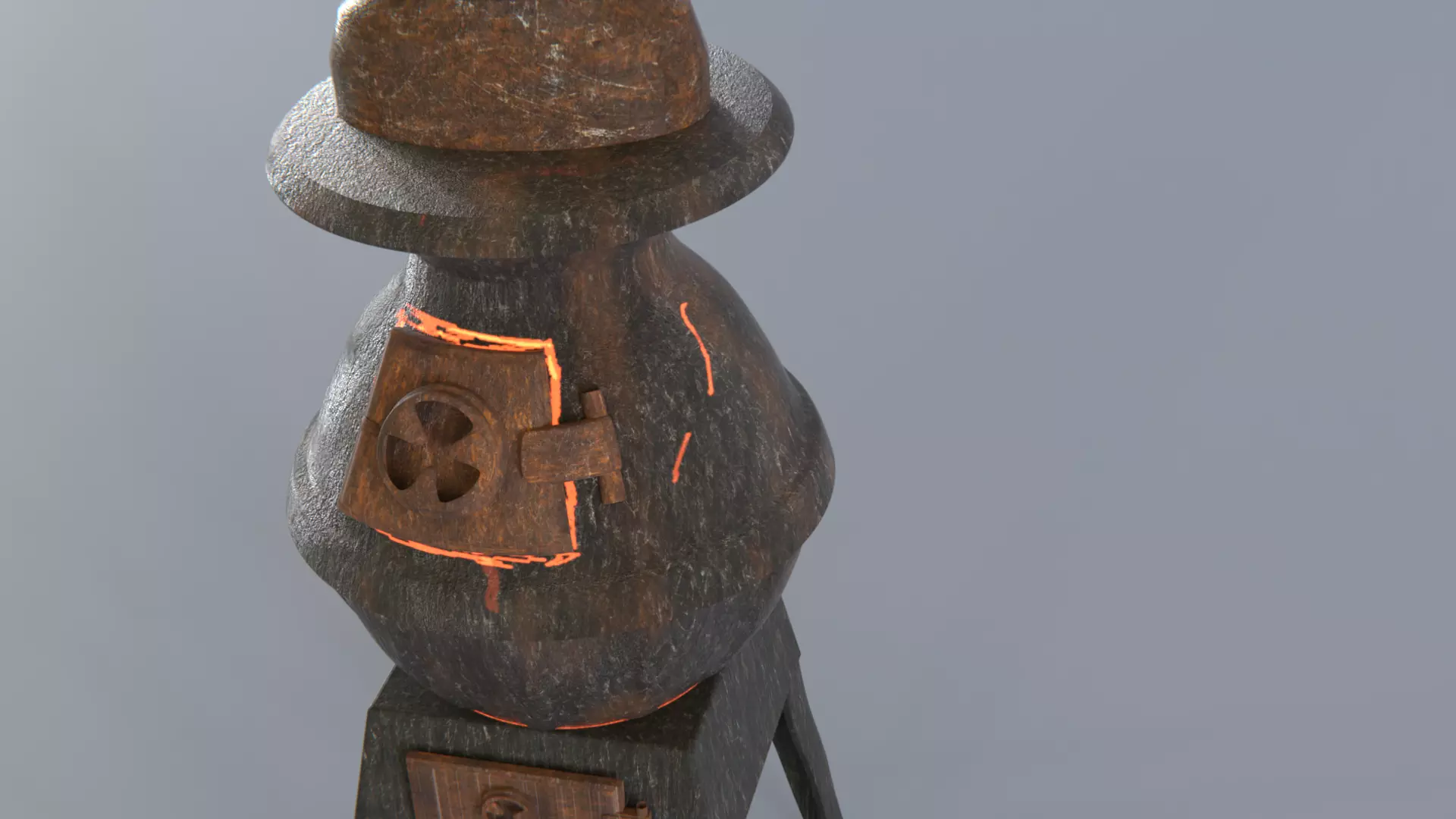 Potbelly Stove 3D model