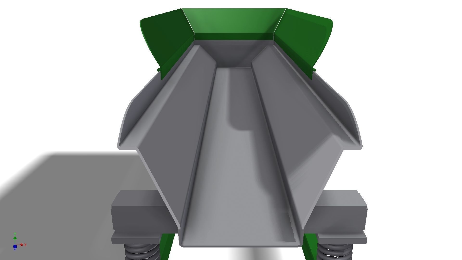 Vibrating feeder 3D model_5
