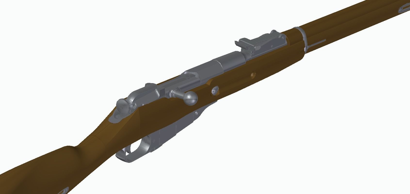Mosin 91-30 3D model_6