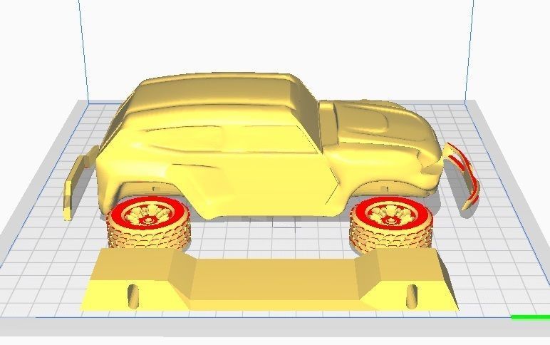 REZVANI TANK JEEP with PARTS 3D print model_8