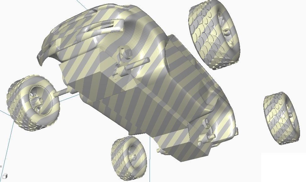 REZVANI TANK JEEP with PARTS 3D print model_2
