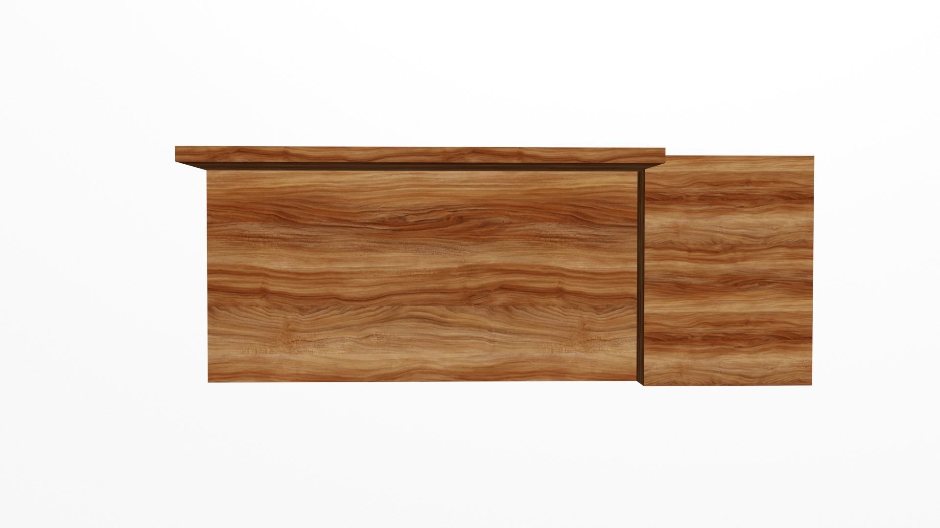 sofa in modern style minimalism Low-poly 3D model_6