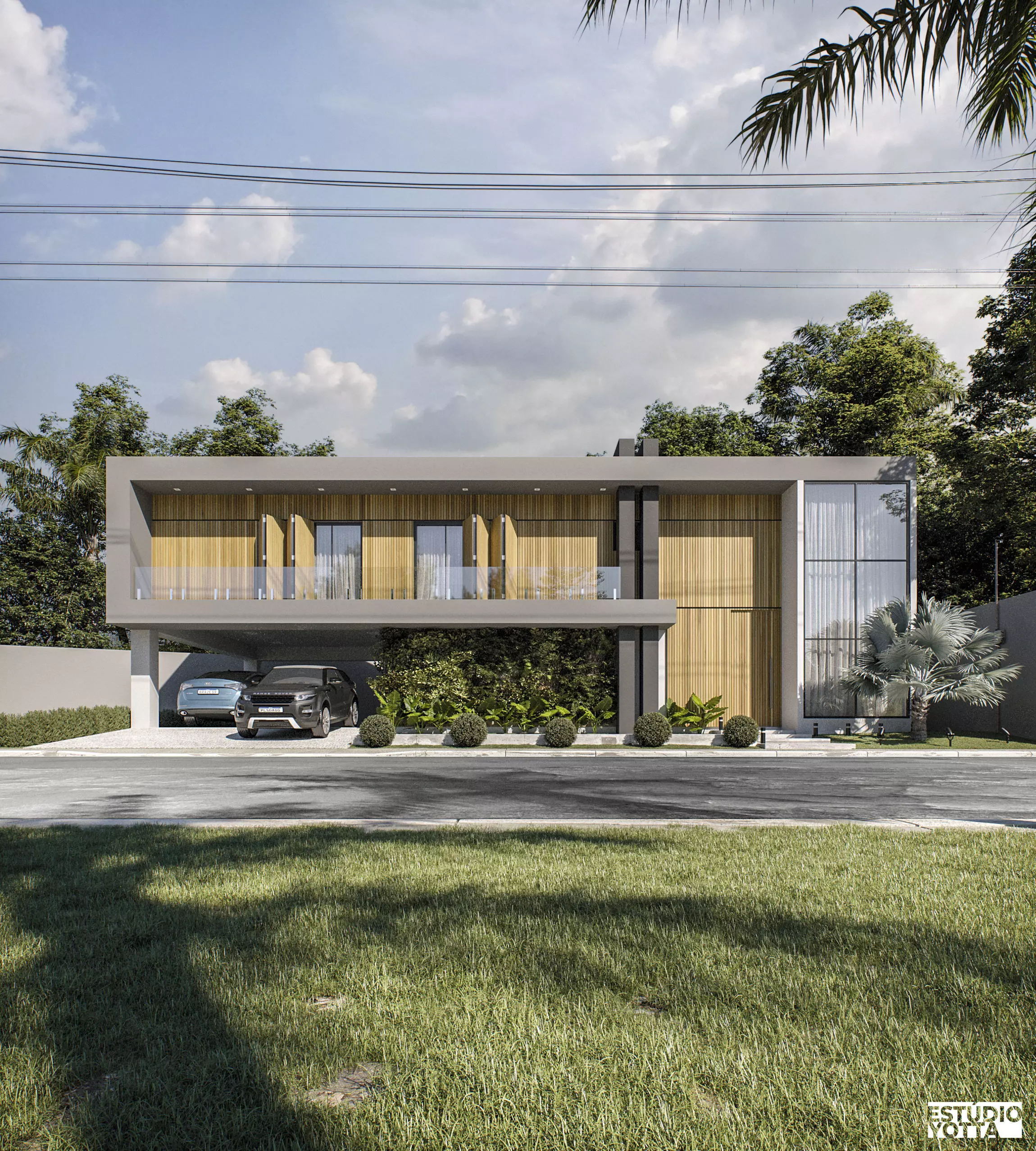 Architectural Facade 3D model_0