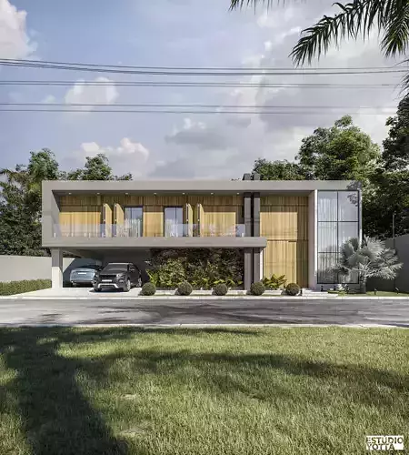 Architectural Facade 3D model