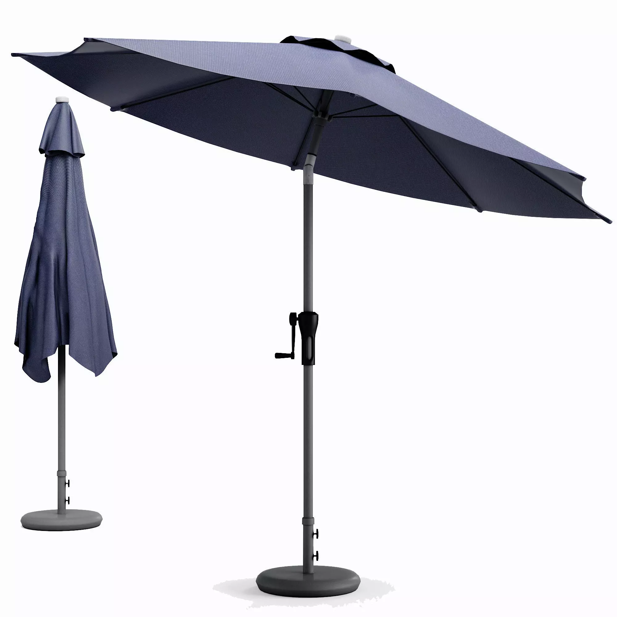PARAS Umbrella Low-poly 3D model_0