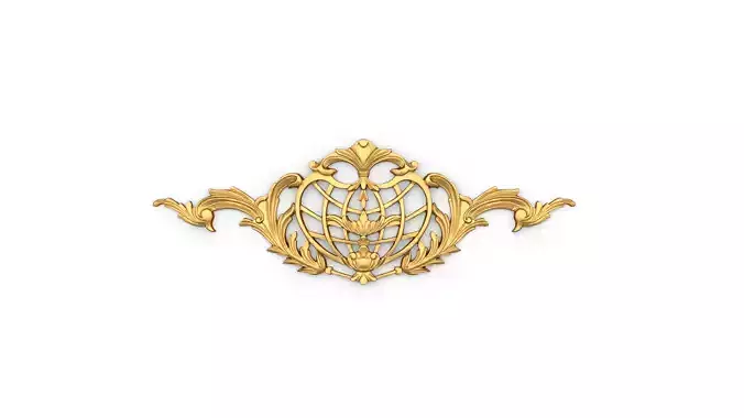 Classic decor ornament 19 3D print model