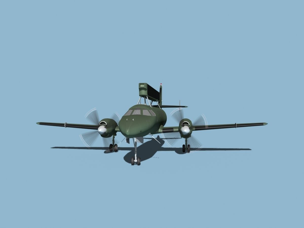 Swearingen RC-26 Condor V04 3D model_1