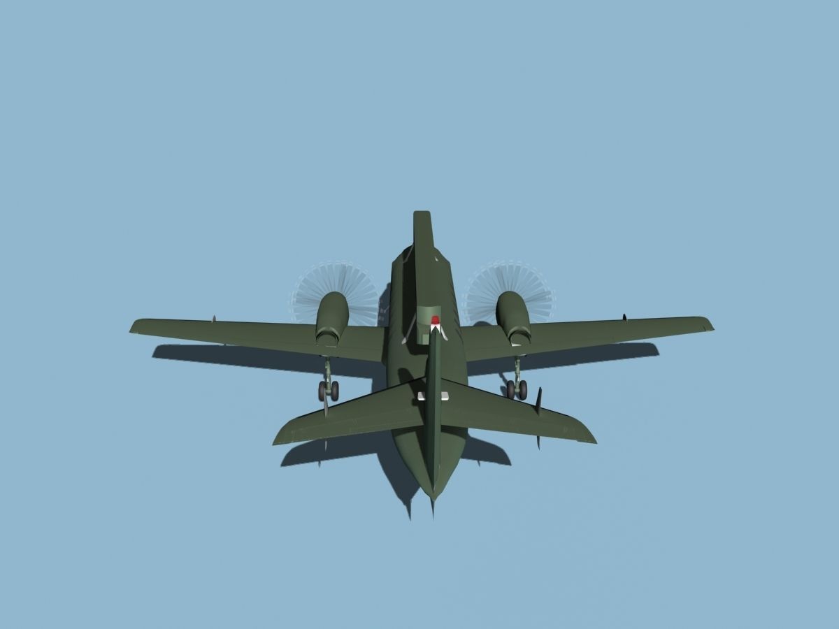 Swearingen RC-26 Condor V04 3D model_6