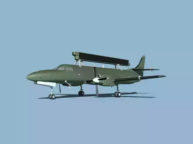 Swearingen RC-26 Condor V04 3D model