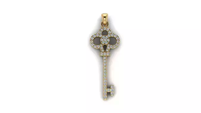KEY PENDANT  3D print model