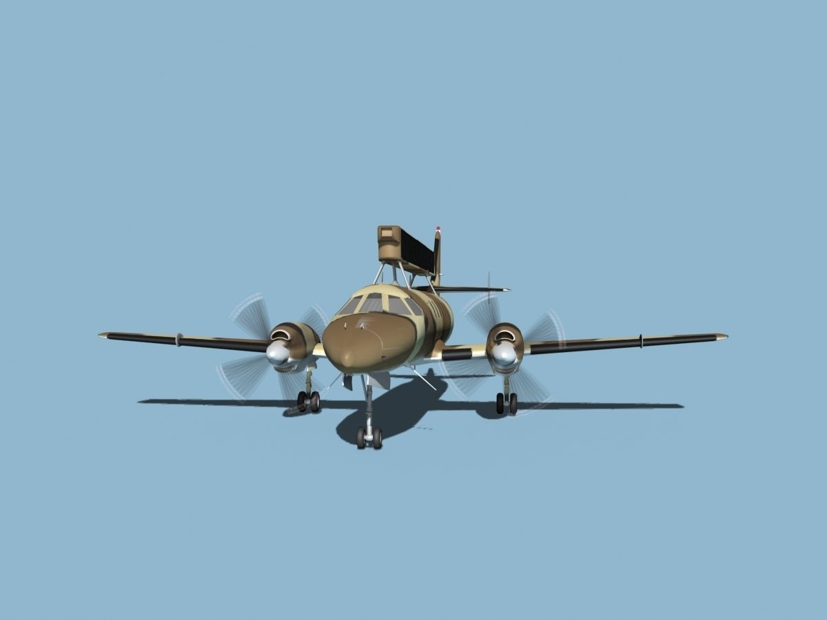 Swearingen RC-26 Condor V05 3D model_1