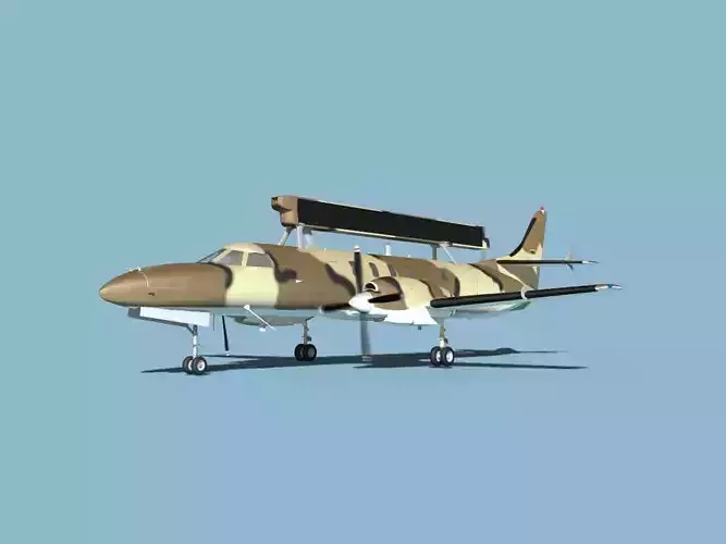 Swearingen RC-26 Condor V05 3D model