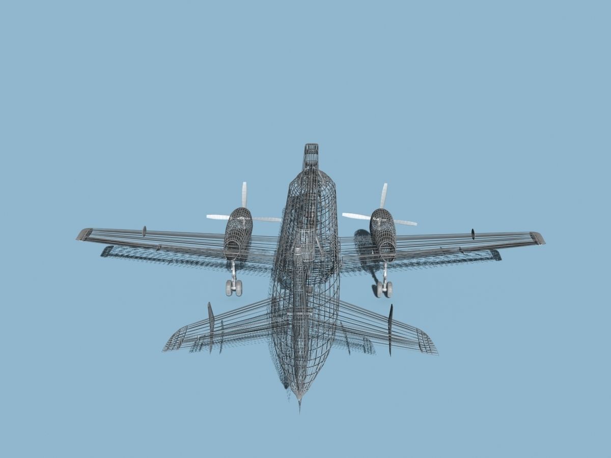 Swearingen RC-26 Condor V05 3D model_15