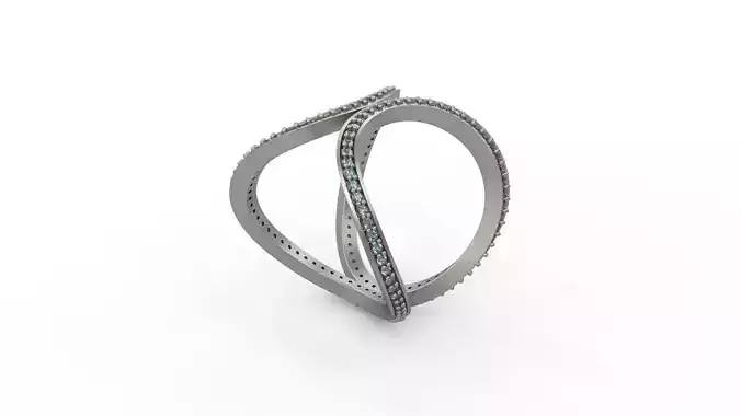 Woman Solitaire Ring 263