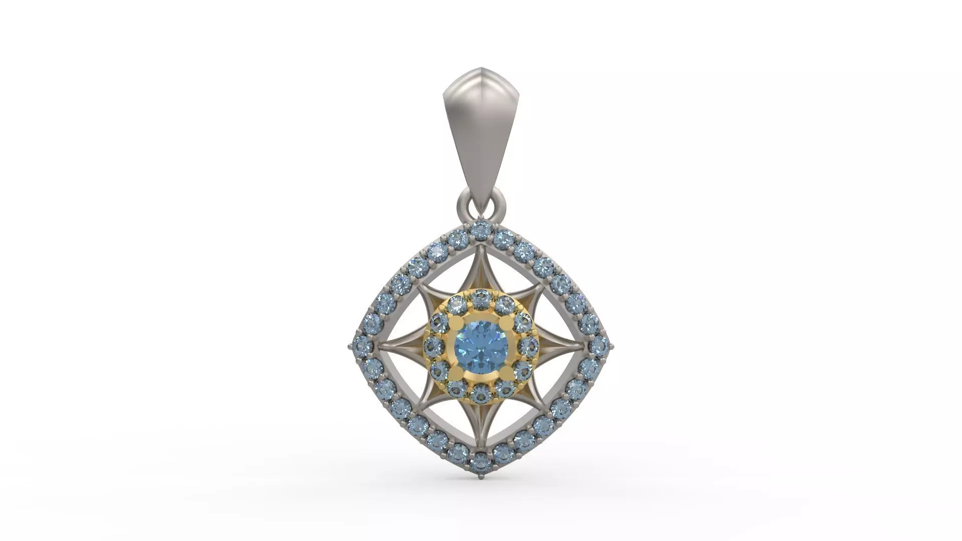 Woman Pendant 171 3D print model