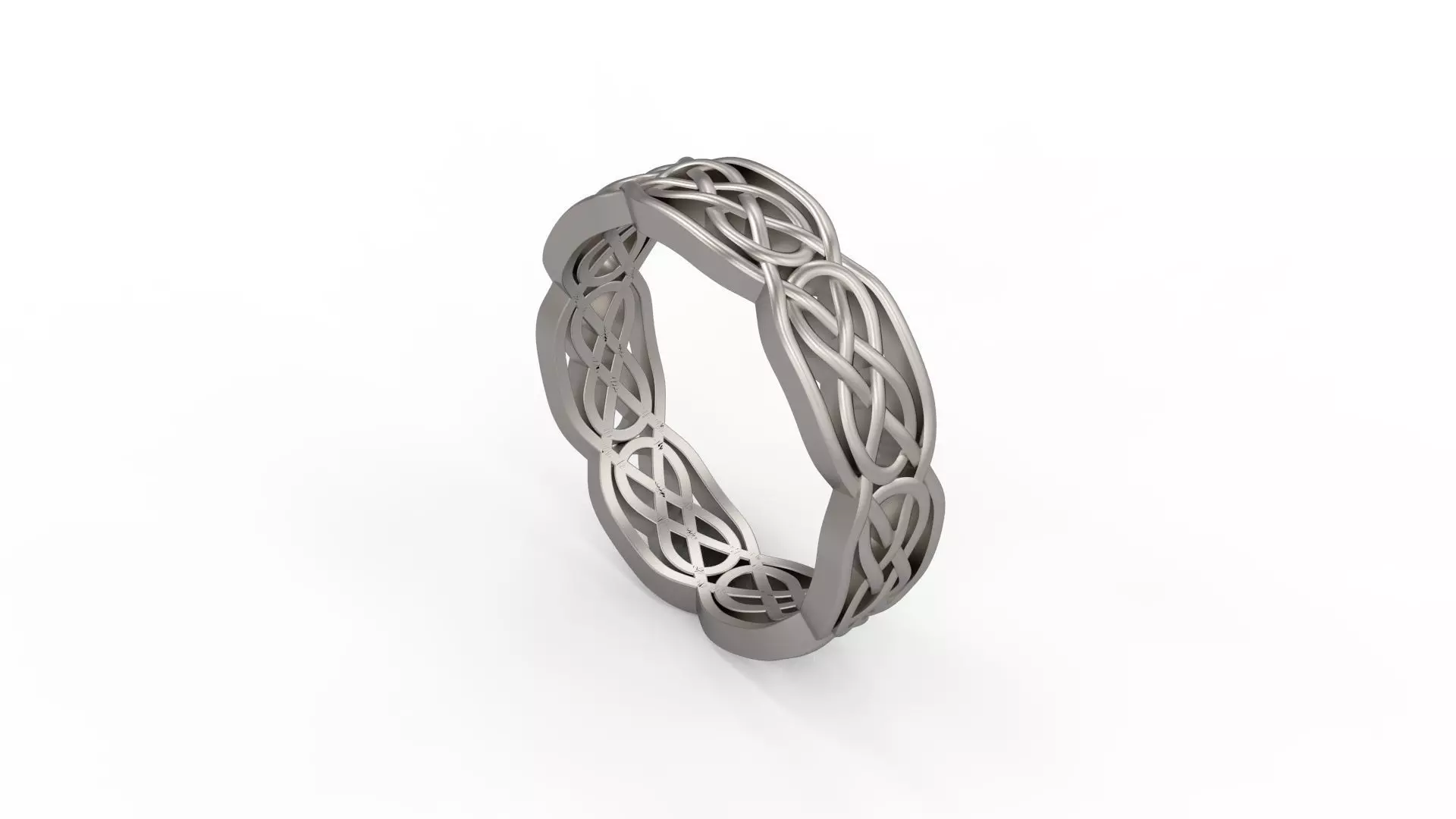Celtic Knot Ring 282 3D print model_0