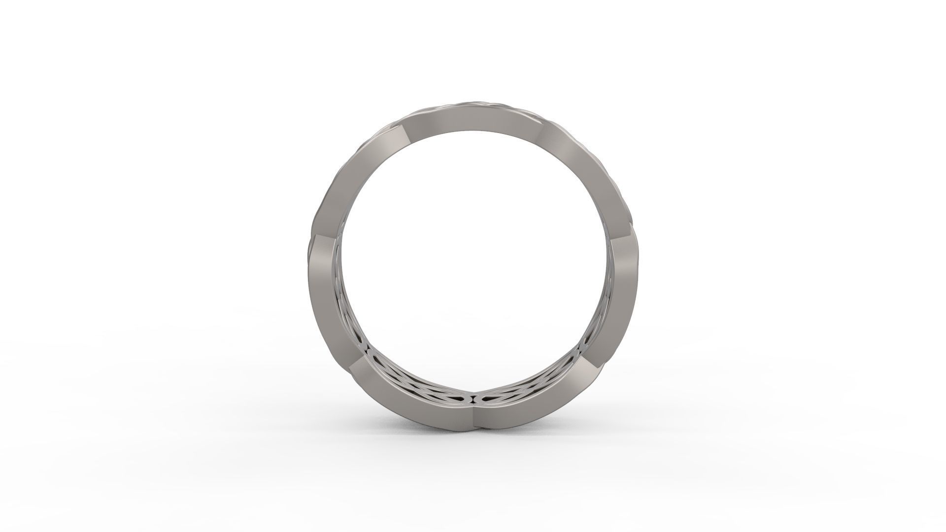 Celtic Knot Ring 282 3D print model_2