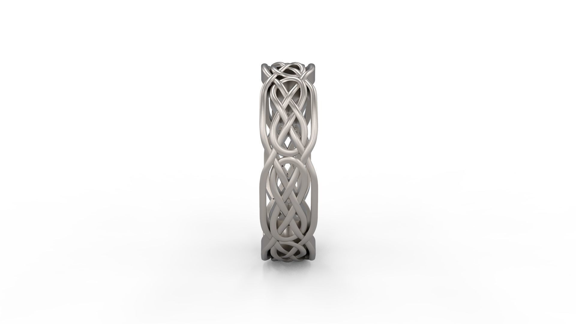 Celtic Knot Ring 282 3D print model_1