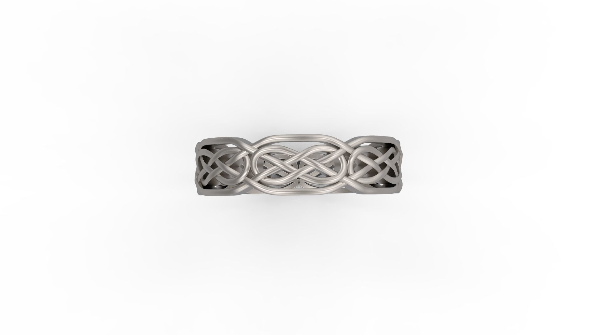 Celtic Knot Ring 282 3D print model_4