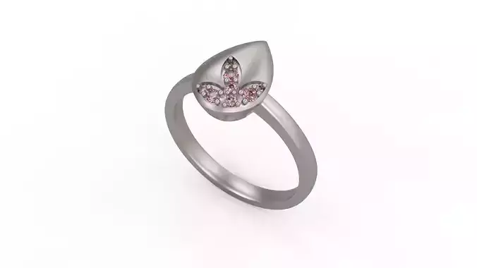 Woman Solitaire Ring 285