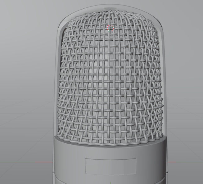 SHURE smk32 Mic 3D model_9