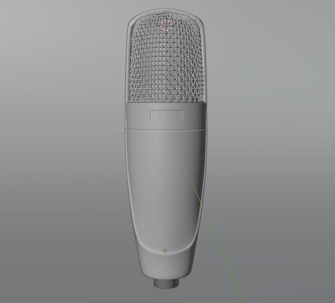 SHURE smk32 Mic 3D model_8