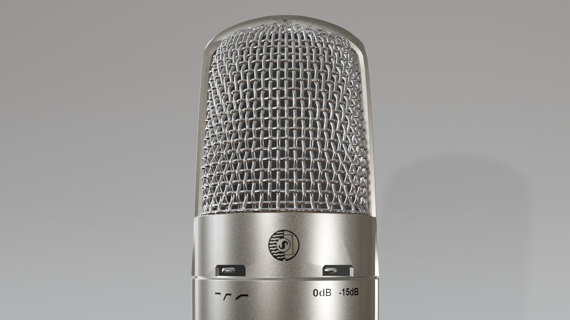 SHURE smk32 Mic 3D model_1