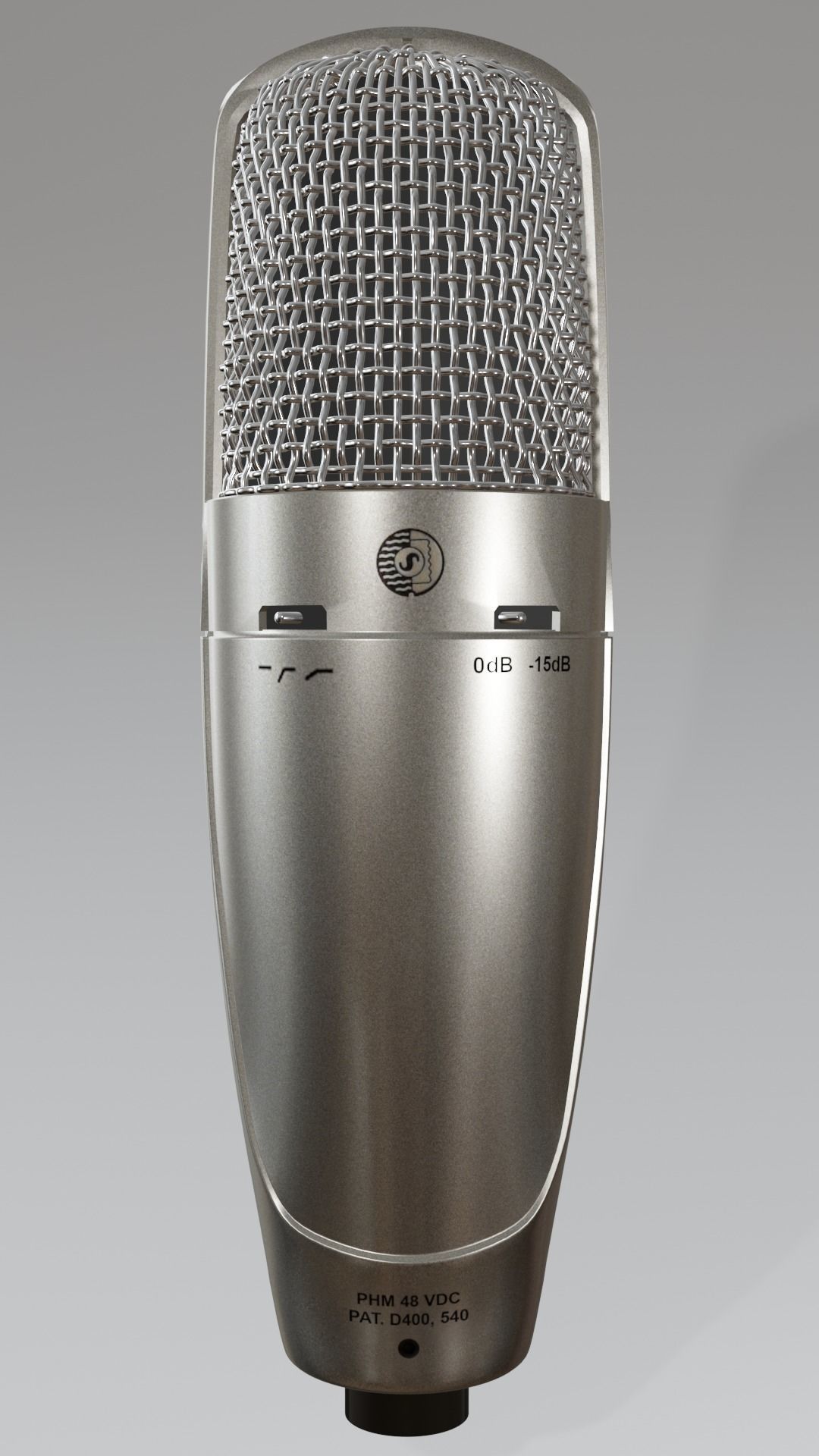 SHURE smk32 Mic 3D model_4