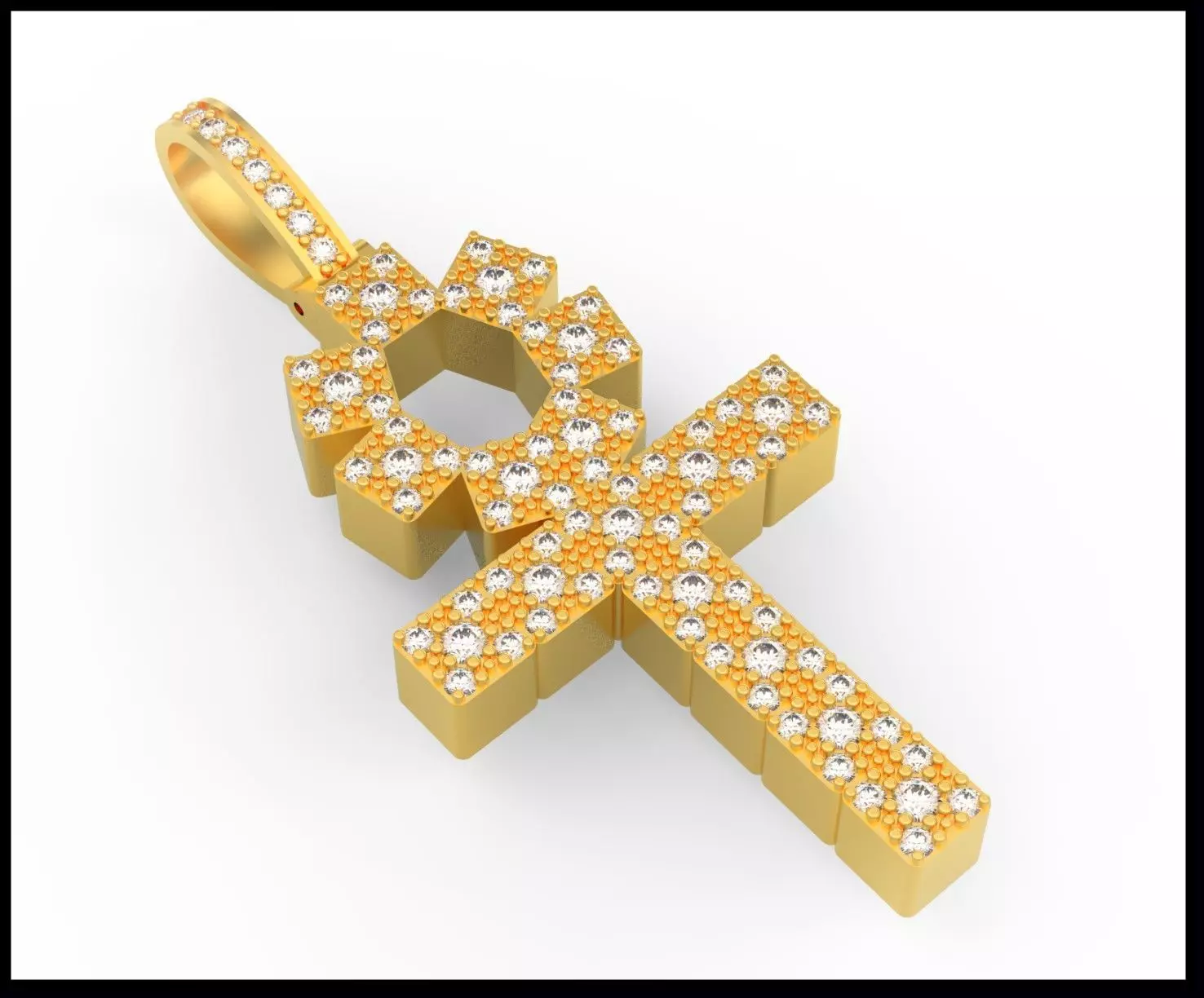 ANKH CROSS STYLE 2 3D print model_0