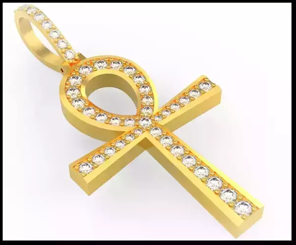 ANKH CROSS STYLE 3 3D print model