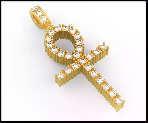 ANKH CROSS STYLE 4 3D print model