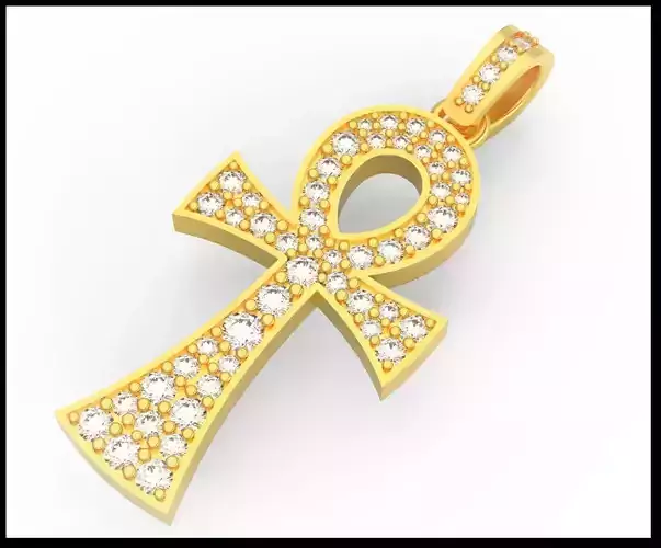 ANKH CROSS STYLE 5 3D print model