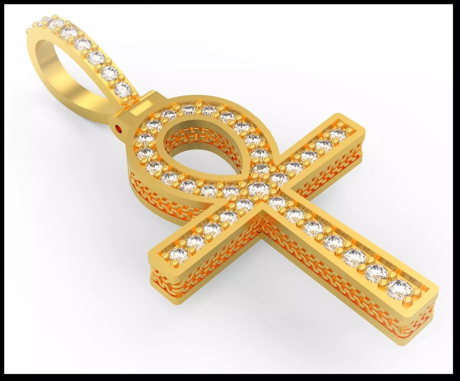 ANKH CROSS STYLE 8 3D print model_0