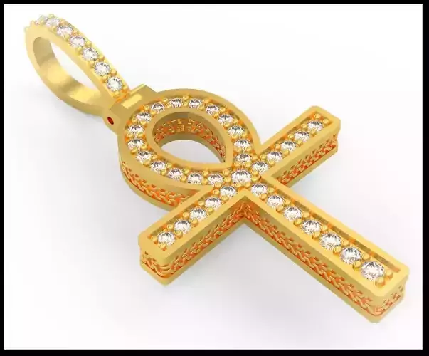 ANKH CROSS STYLE 8 3D print model